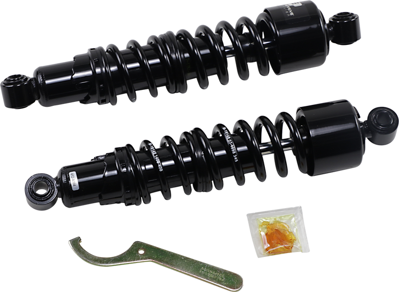 PROGRESSIVE SUSPENSION 412 Series Shock - 13" - Heavy Duty - Black - FXD 412 - '99-'14 DYNA