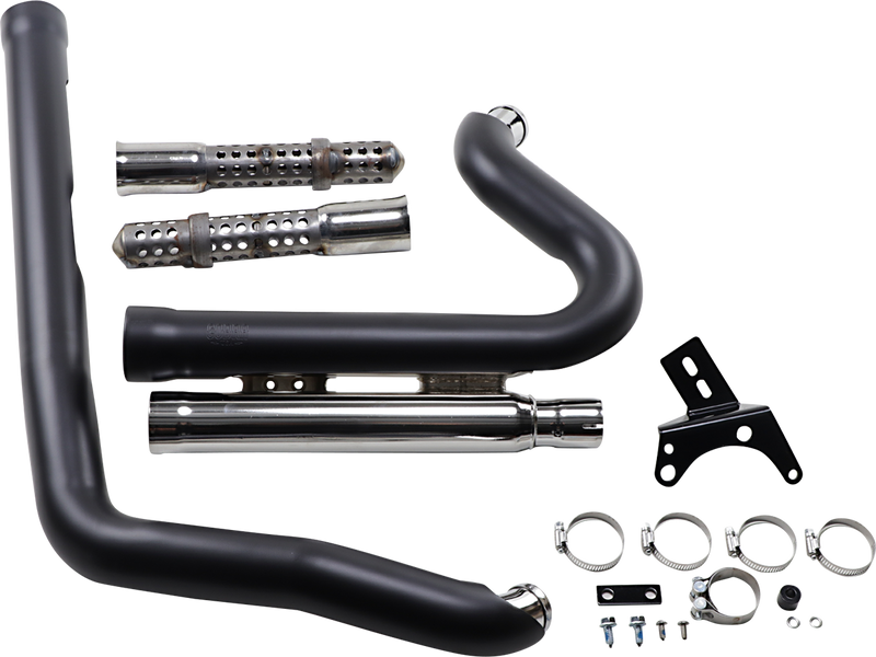 COBRA 909 Exhaust - Black - '06-'11 Dyna