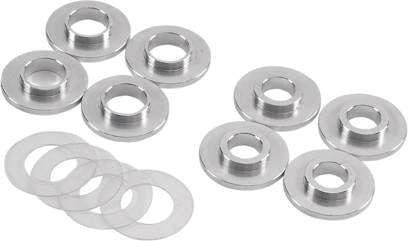 DRAG SPECIALTIES Breather Bolt Washer Kit - Chrome - Dyna/FXR/Softail/Sportster/Touring/Trike