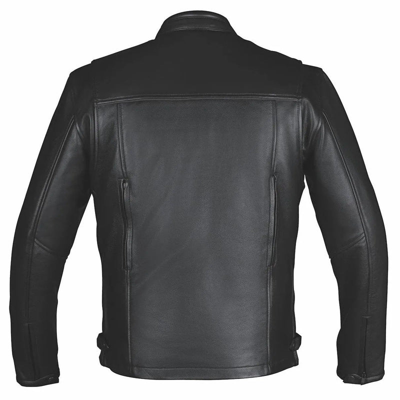 Black Iron - Motorcycle Black Leather Jacket