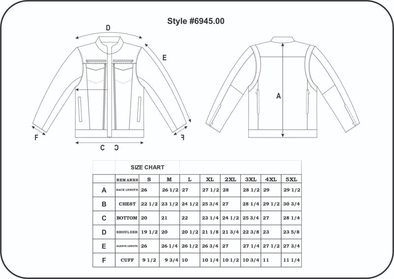 UNIK LEATHER - Mens Ultra Leather Jacket