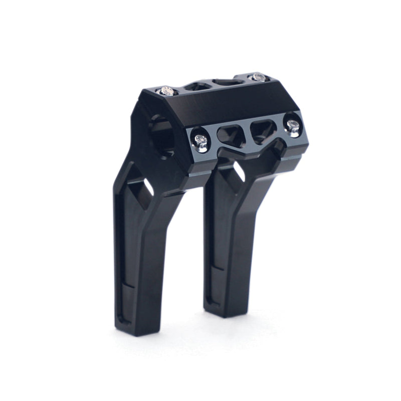 LA CHOPPERS PERFORMANCE RISERS - PULL BACK (BLACK) - 1" Clamping