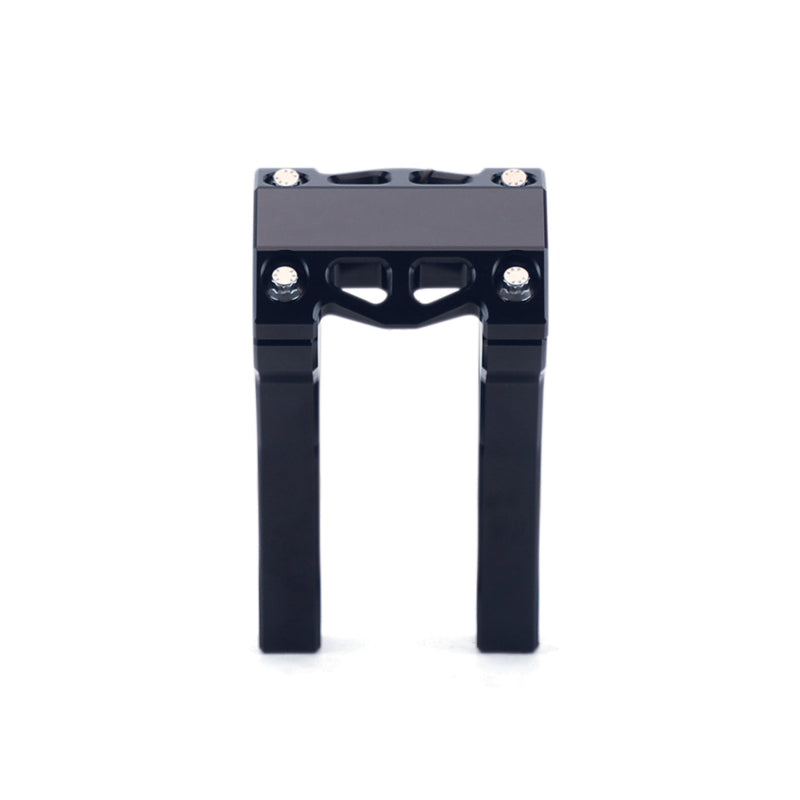 LA CHOPPERS PERFORMANCE RISERS - PULL BACK (BLACK) - 1" Clamping