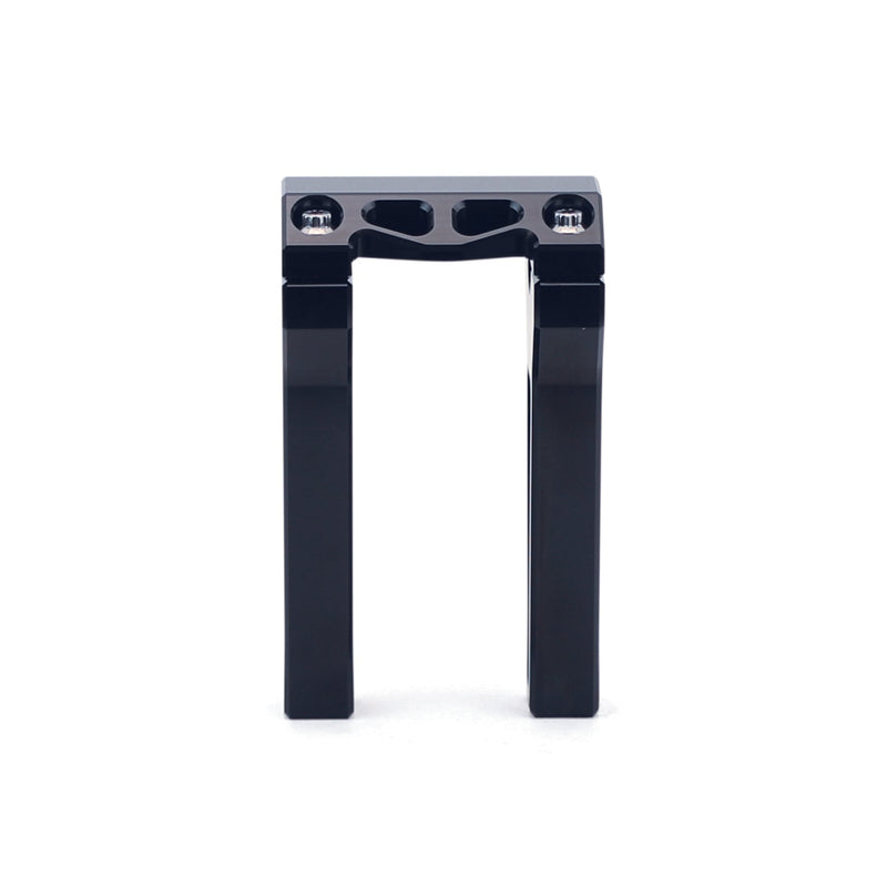 LA CHOPPERS PERFORMANCE RISERS - STRAIGHT (BLACK) - 1.25" Clamping