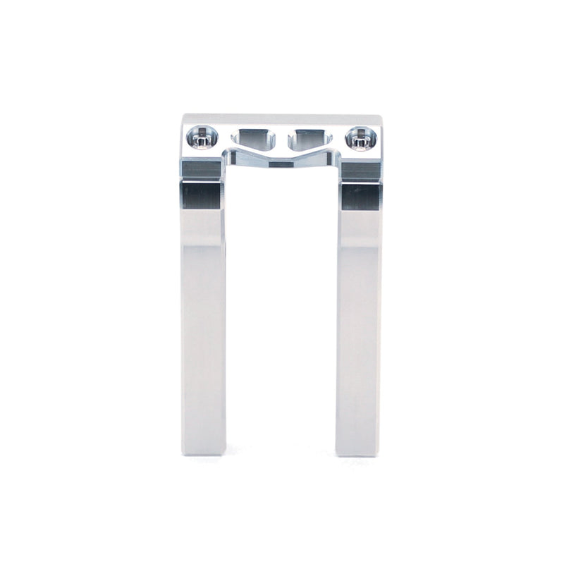 LA CHOPPERS PERFORMANCE RISERS - STRAIGHT (RAW) - 1" Clamping