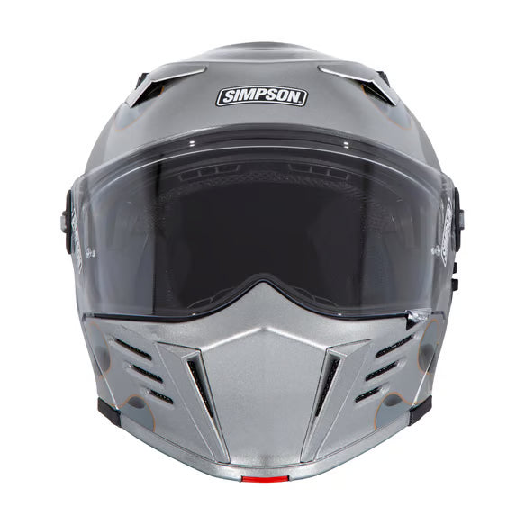 Simpson Motorcycle Mod Bandit Helmet - Wildfire Silver