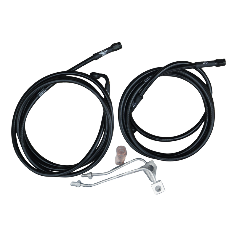2014-2026 Touring Steel Braided Brake Line Kits for ABS