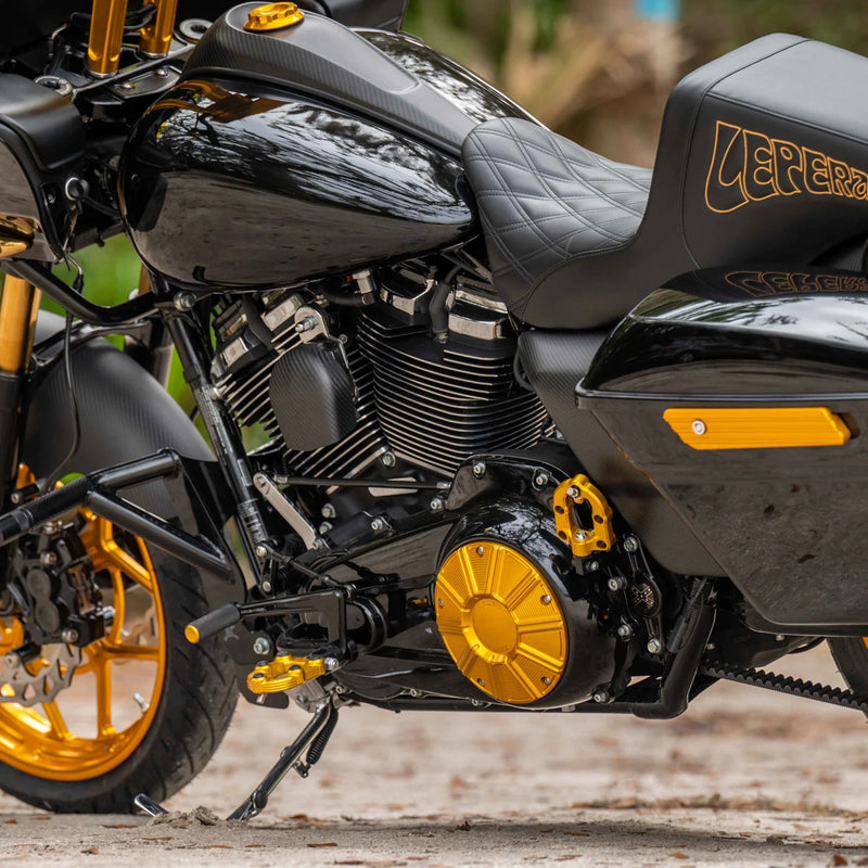 ARLEN NESS 10-Gauge Derby Cover - Gold Anodized