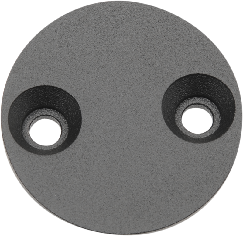 DRAG SPECIALTIES Replacement Inspection Cover - Wrinkle Black - '91-03 XL