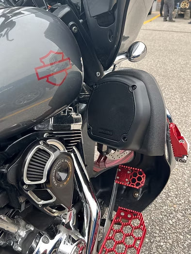 HOGTUNES Amplifier/Speaker Kit - 225 W - Lower Fairing