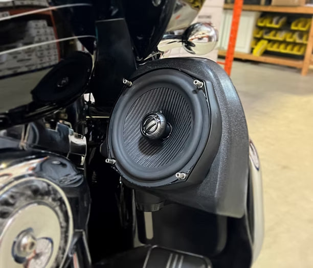 HOGTUNES Amplifier/Speaker Kit - 225 W - Lower Fairing