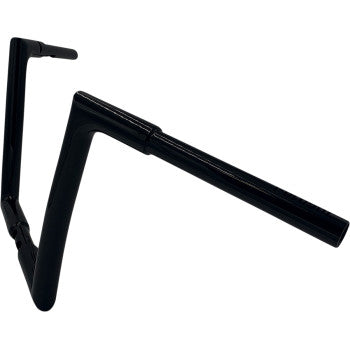 FAT BAGGERS INC. 1-1/4" EZ Install Flat Top Handlebar - 10" - Black