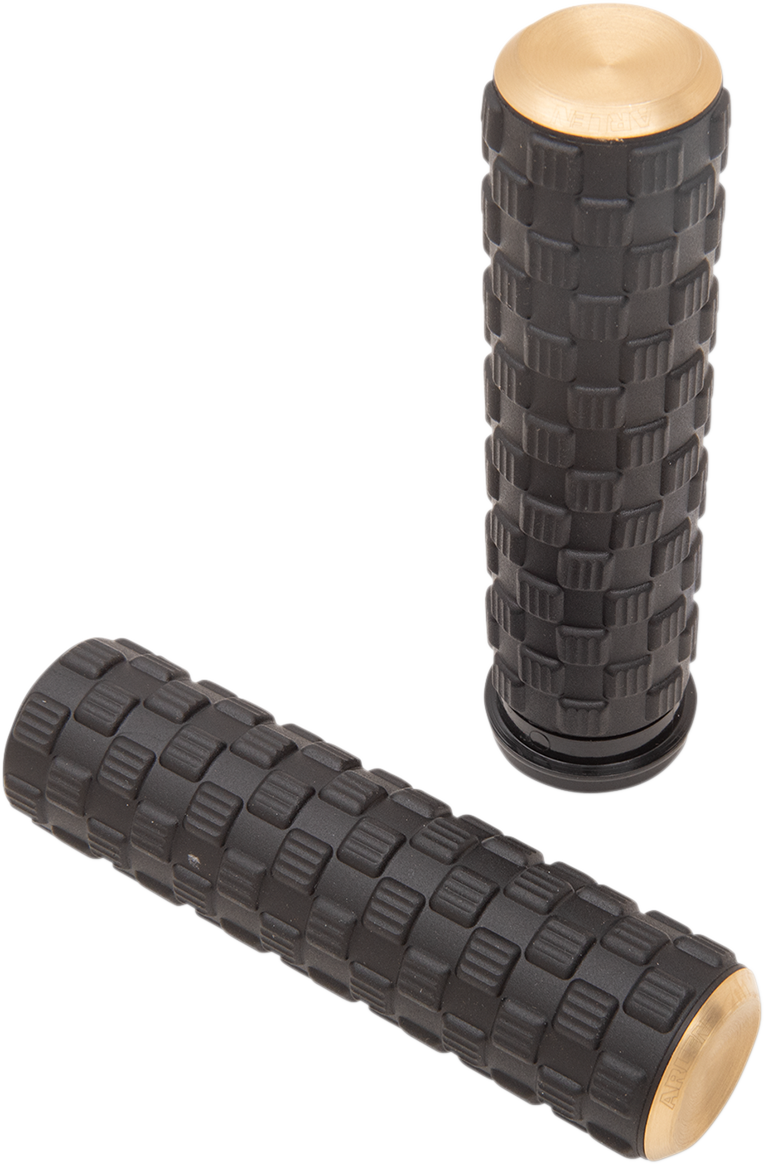 ARLEN NESS Air Trax Grips - TBW - Brass