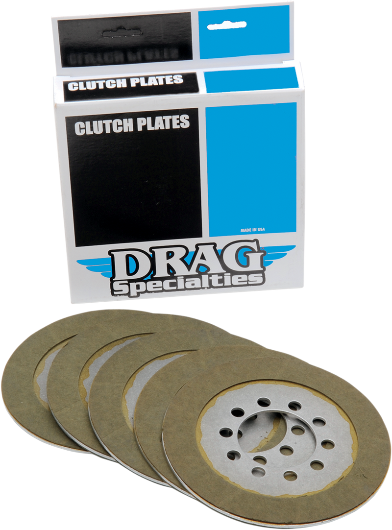 DRAG SPECIALTIES Aramid Fiber Clutch Friction Plate Set - 5-Piece