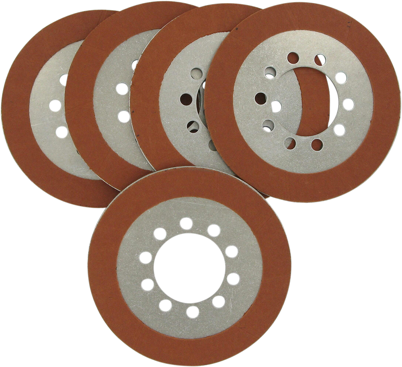 DRAG SPECIALTIES Organic Clutch Friction Plate Set - 5-Piece