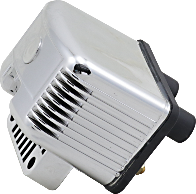 DRAG SPECIALTIES Replacement Single Output Ignition Coil - 12 Volt - Chrome