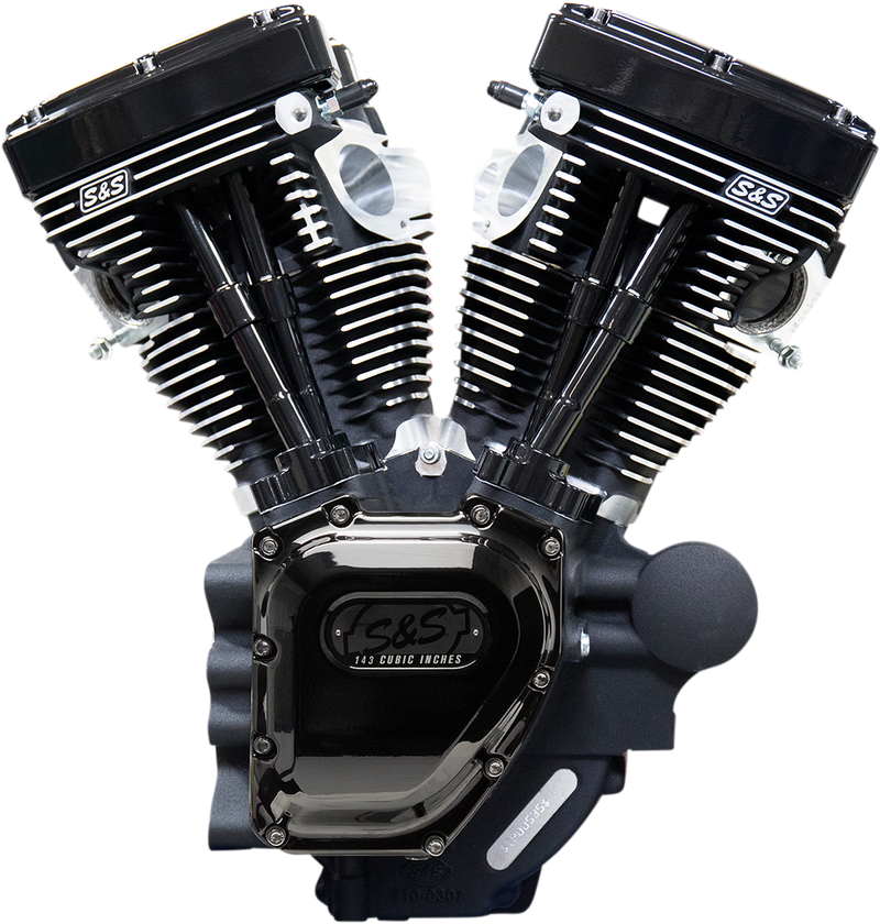 S&S CYCLE T143 Long Block Engine - Black - Touring