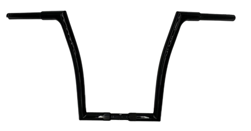 FAT BAGGERS INC. 1-1/4" EZ Install Flat Top Handlebar - 16" - Black