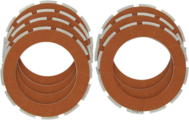 DRAG SPECIALTIES Organic Clutch Friction Plate Set - 7-Piece