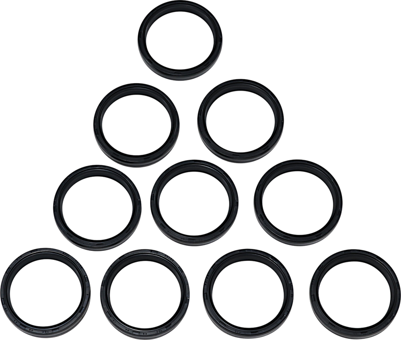 DRAG SPECIALTIES Fork Seals/Dust Seals - 49 mm - Standard - 10-Pack
