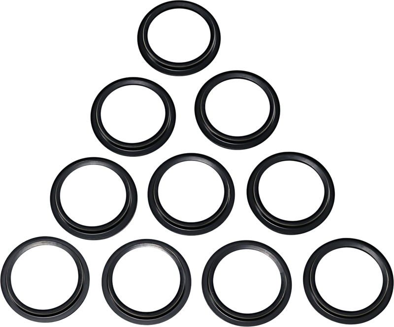 DRAG SPECIALTIES Fork Seals/Dust Seals - 49 mm - Standard - 10-Pack