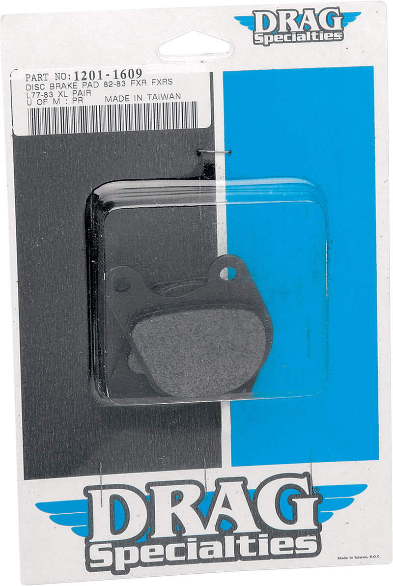 DRAG SPECIALTIES Semi-Metallic Brake Pads - Front