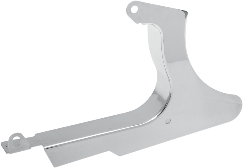 DRAG SPECIALTIES Lower Belt Guard - Chrome - '00-'05 FXST, '00-'06 FLST