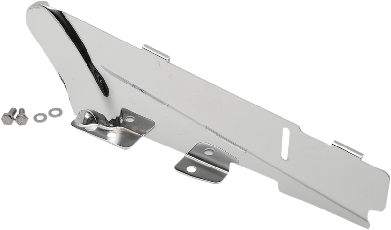 DRAG SPECIALTIES Lower Belt Guard - Chrome - '07-'17 FXD/FXDWG/FLD