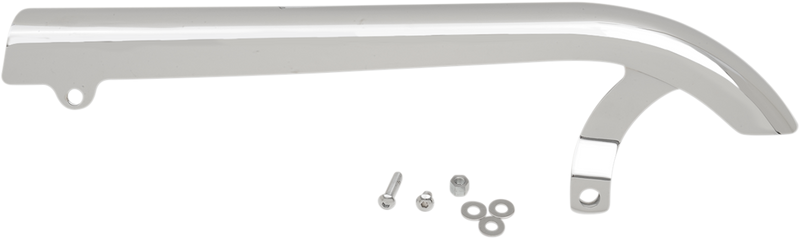 DRAG SPECIALTIES Upper Belt Guard - Chrome - '07-'17 FXD/FXDWG/FLD