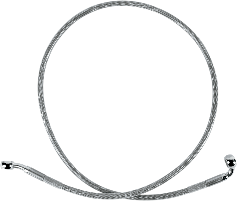 DRAG SPECIALTIES Brake Line - Front (Upper) - Stainless Steel