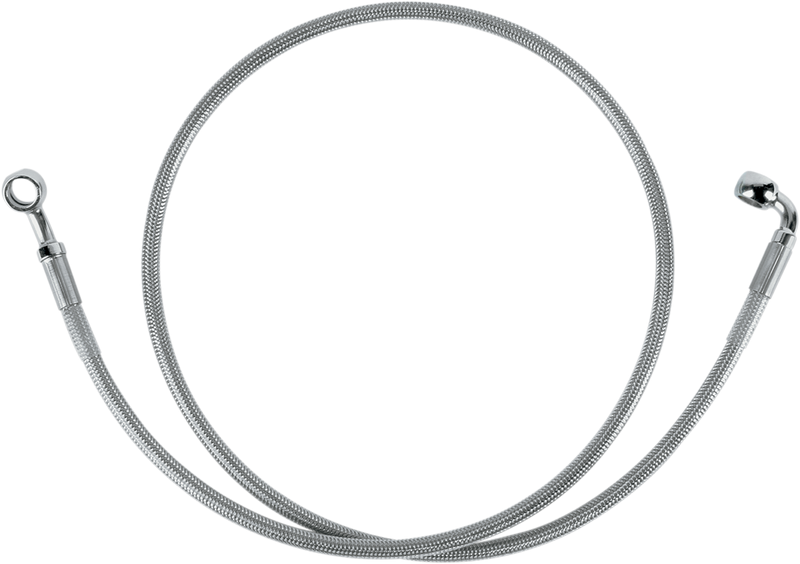 DRAG SPECIALTIES Standard Length Stainless Steel Brake Line Kit- Front