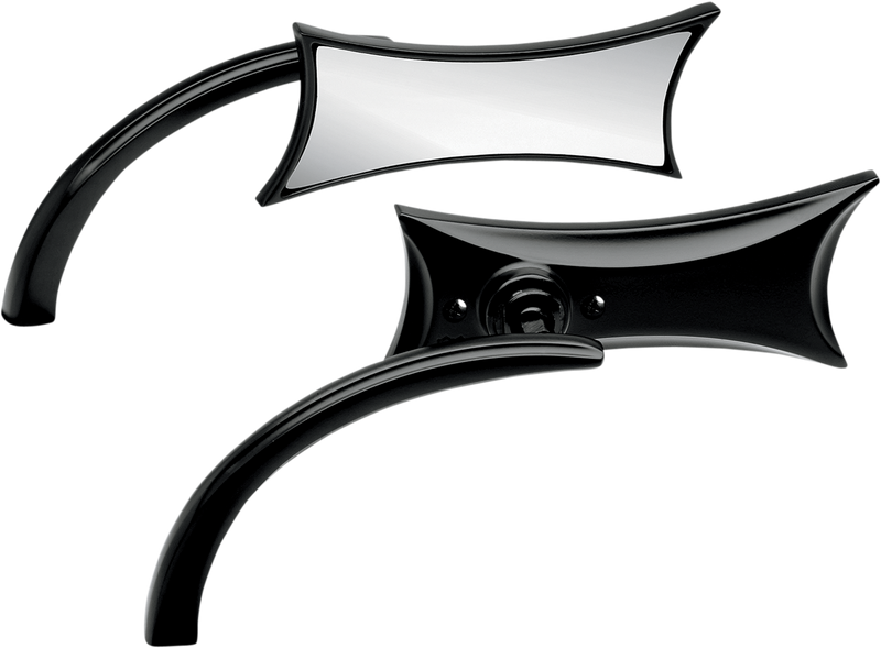 ARLEN NESS Mirror - Micro - Four-Point - Side View - Rectangle - Black - Right