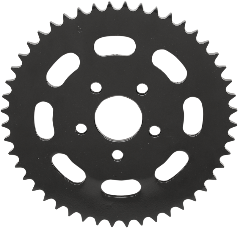 DRAG SPECIALTIES Replacement Steel Dished Rear Sprocket - 48 Tooth - Gloss Black - 0.23" Offset