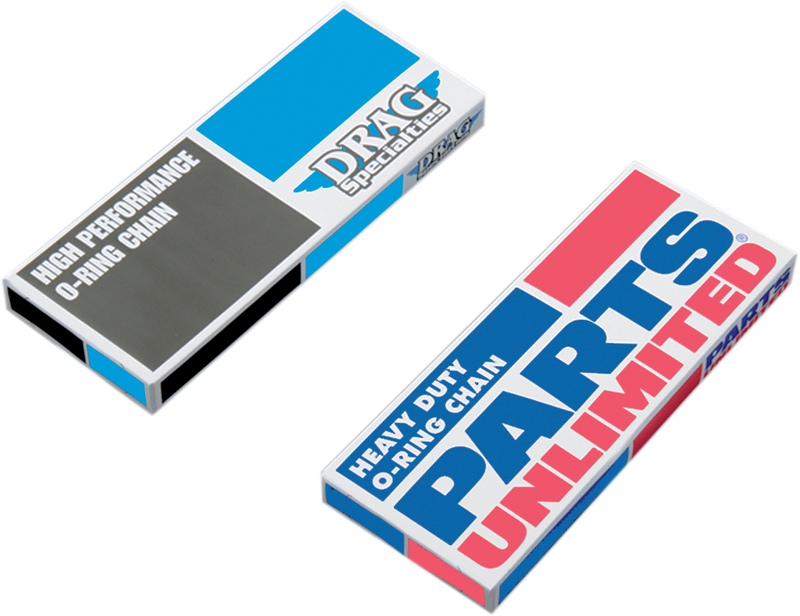 DRAG SPECIALTIES 530 Series O-Ring Chain - Chrome - 102 Links