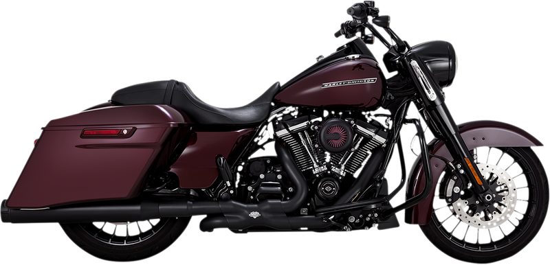 VANCE & HINES 4-1/2" Torquer Mufflers for '95-'16 FL - Black