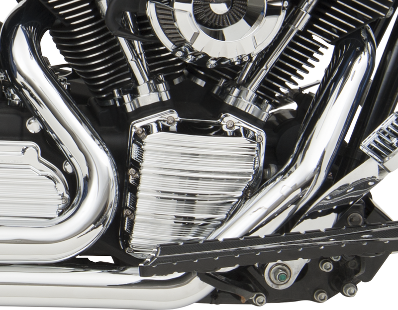 ARLEN NESS 10 Gauge Cam Cover - Chrome - Twin Cam