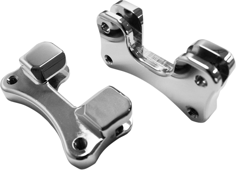 DRAG SPECIALTIES Fender to Fork Adapter for 21" Wheels - Chrome