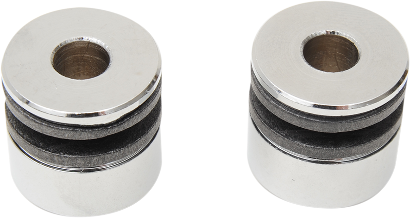 DRAG SPECIALTIES Replacement Sissy Bar Bushings for OE Detachable Docking Hardware - .640" Diameter