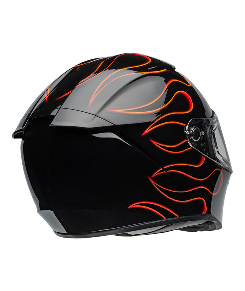 BELL Lithium Torch Gloss Black Red Helmet