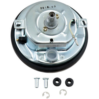 Drag Specialties 5" FL-Style 2240:60 Speedometer with Reed Switch - Black Face - FL/FX '91-'95