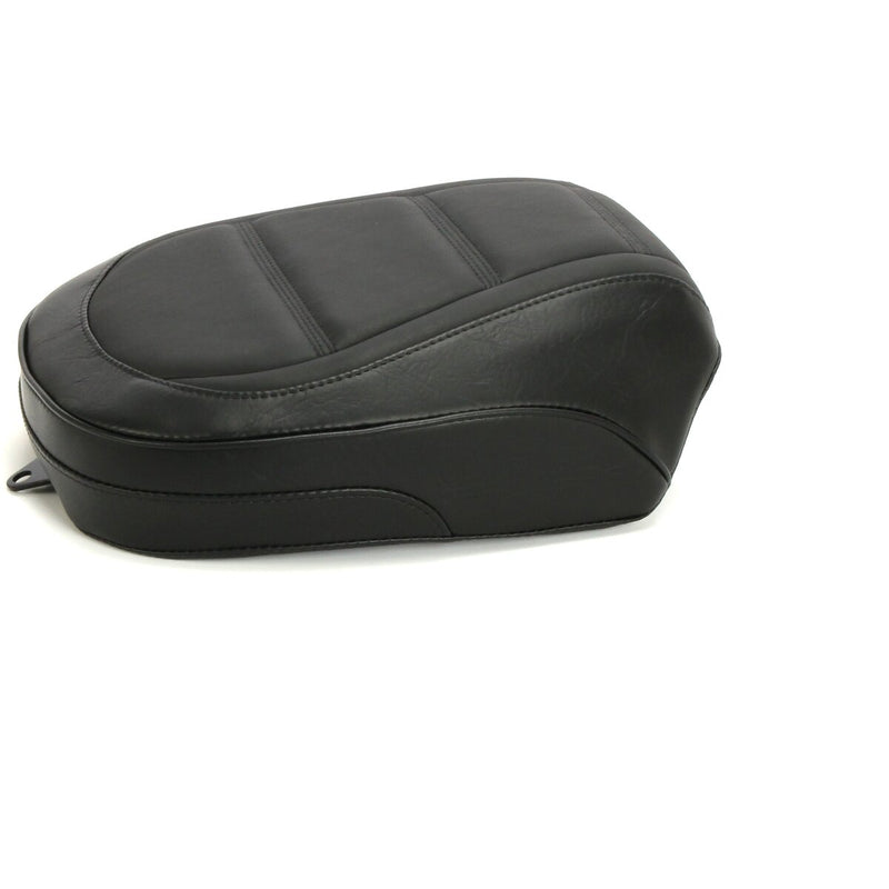 MUSTANG Wide Touring Passenger Seat - Quad Stich - Black - FLSL '18-'21
