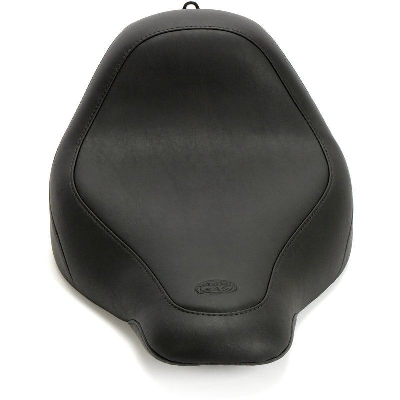 MUSTANG Wide Tripper™ Solo Seat - Smooth - Black - Softail '18-'21