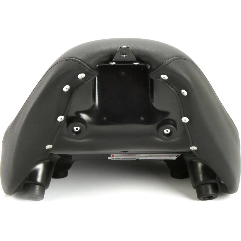 MUSTANG Wide Tripper™ Solo Seat - Smooth - Black - Softail '18-'21