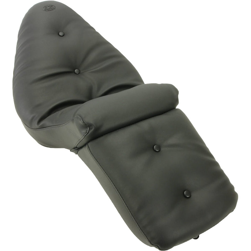 MUSTANG Extra-Wide Regal Duke Pillow One-Piece 2-Up Seat - Softail '84-'99
