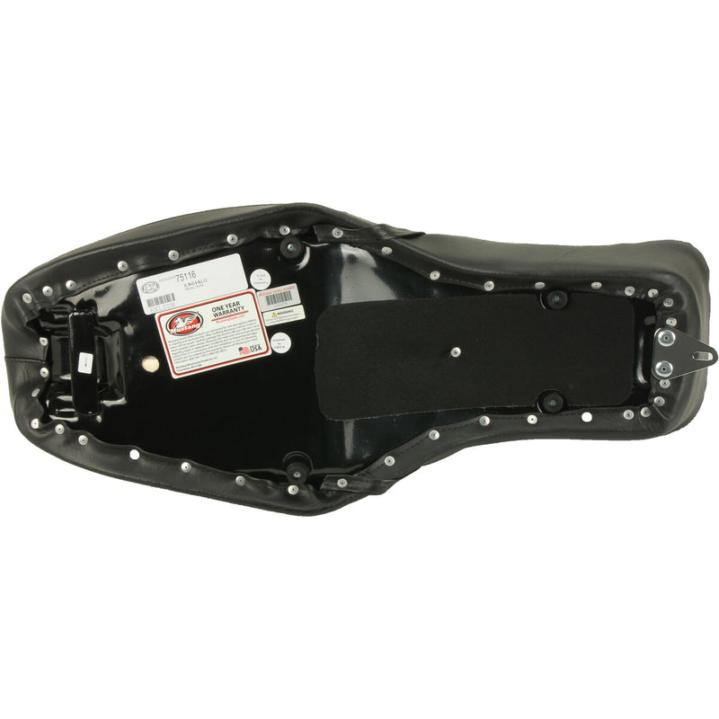 MUSTANG Regal Duke Pillow One-Piece 2-Up Seat - Sportster '96-'03 with 2.1/3.3 Gallon Tank