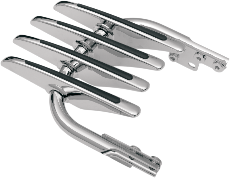 DRAG SPECIALTIES Streamliner Style Luggage Rack - Chrome - FLH '96-'08