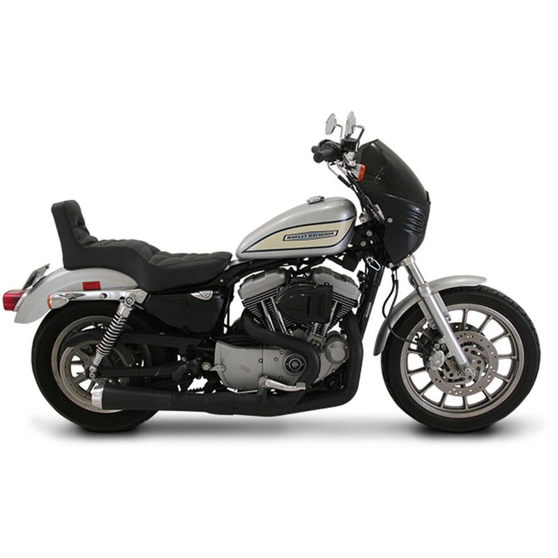 MUSTANG Diamond Stitched Throwback™ 2-Up Vinyl Seat - Sportster '04-'21