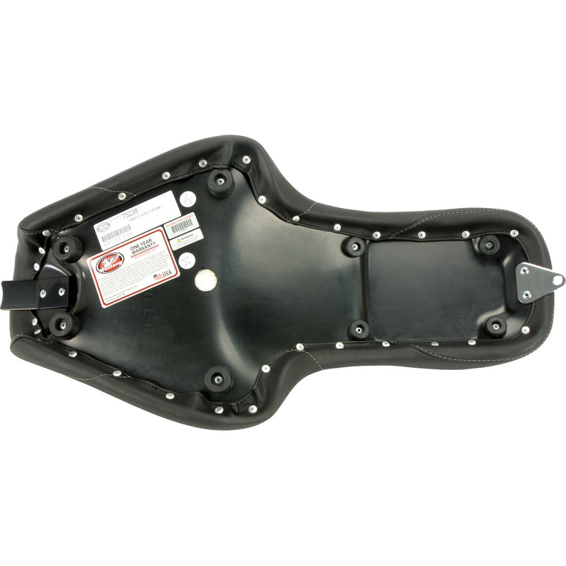 MUSTANG Super Tripper™ One-Piece 2-Up Seat- Carbon - Sportster '04-'21