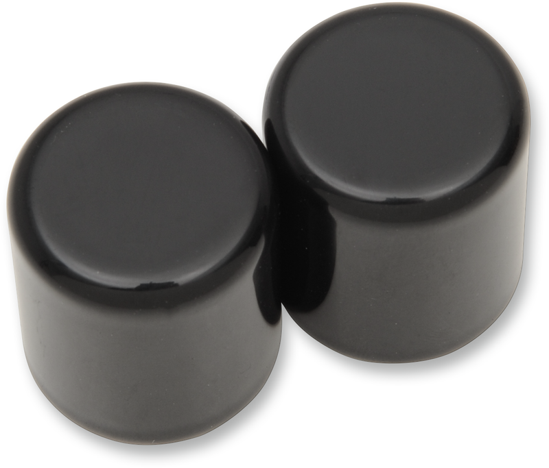 DRAG SPECIALTIES Magnetic Docking Points Covers - Large - Gloss Black
