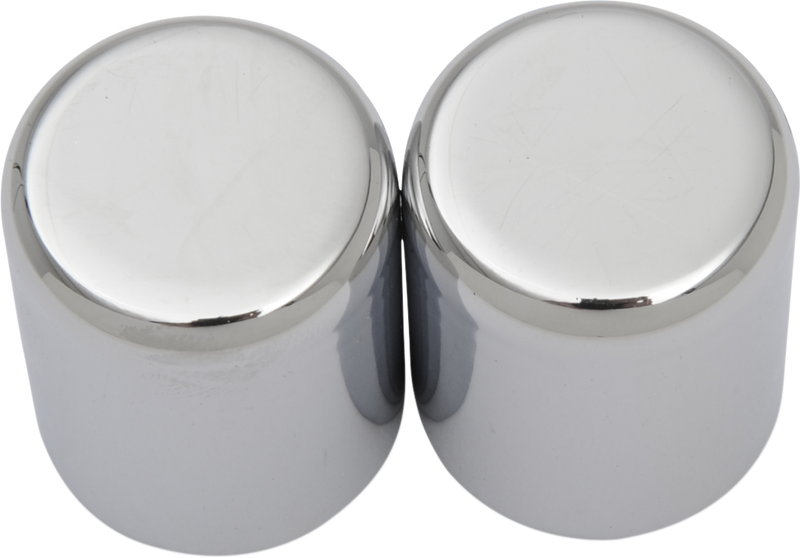 DRAG SPECIALTIES Magnetic Docking Points Covers - Small - Chrome